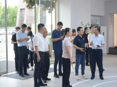 綠色建材產業(yè)鏈融鏈固鏈再發(fā)力！哈工大王代玉教授一行蒞臨天意機械、卓越精工考察調研